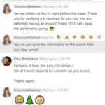 Dialog with LinkedIn Engineering Irini Shamaeva